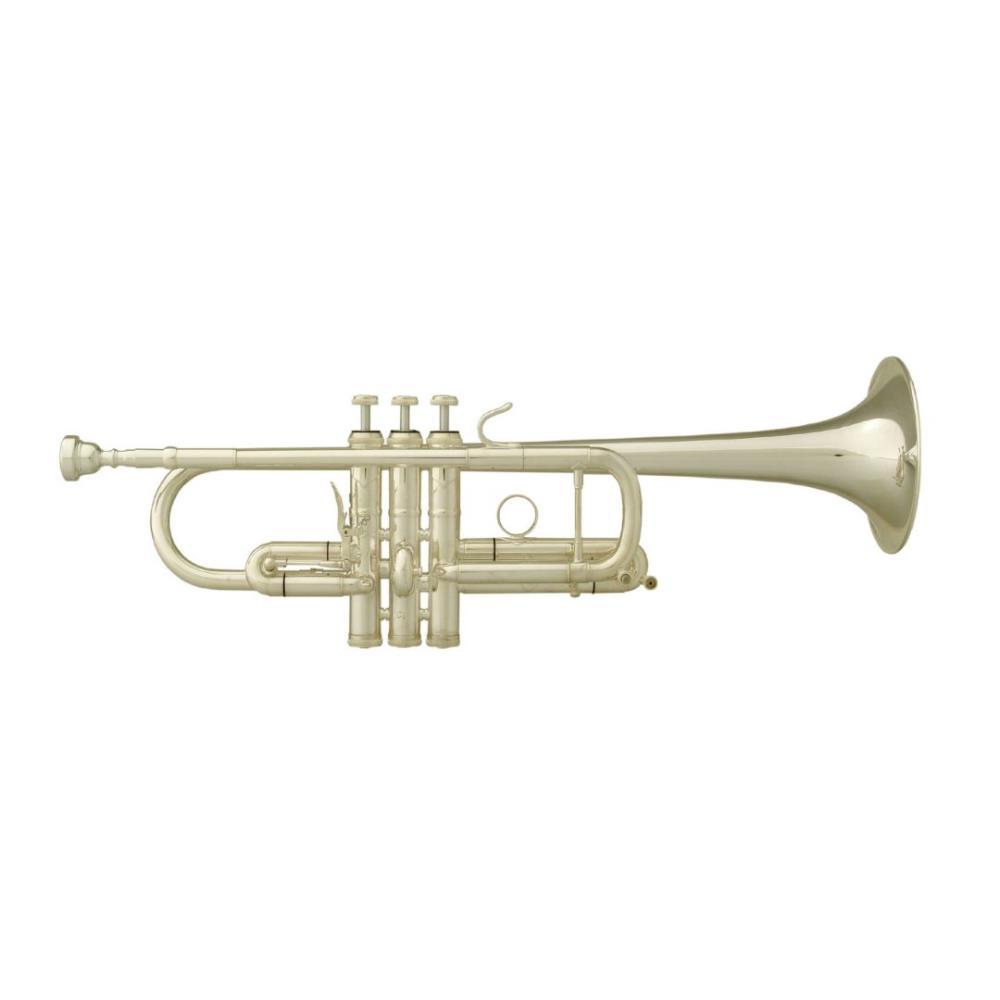 B&S DCX DX Line C Professional Trumpet in polished silver finish with a seamless design and SALE offer